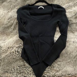 Abercrombie & Fitch Black Bodysuit